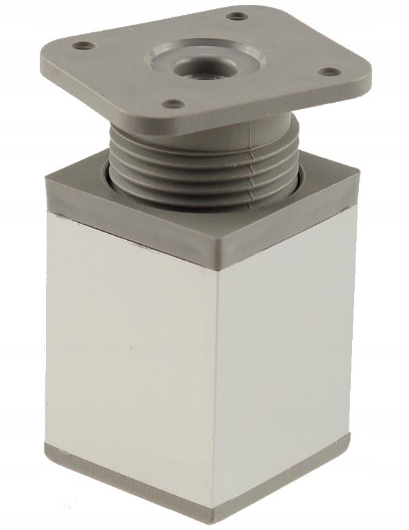 Nóżka FEINZ Meblowa H60-80 Mm Regulowana 40X40 Mm Aluminium 1 szt.