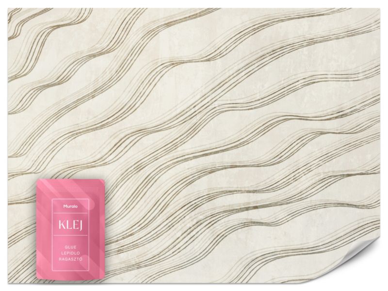 Fototapeta Muralo Beżowe Fale Pustyni 500x350 cm 1szt.