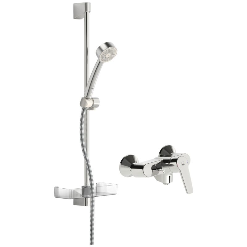 Bateria natryskowa Oras SAGA z zestawem natryskowym Apollo 1 szt.