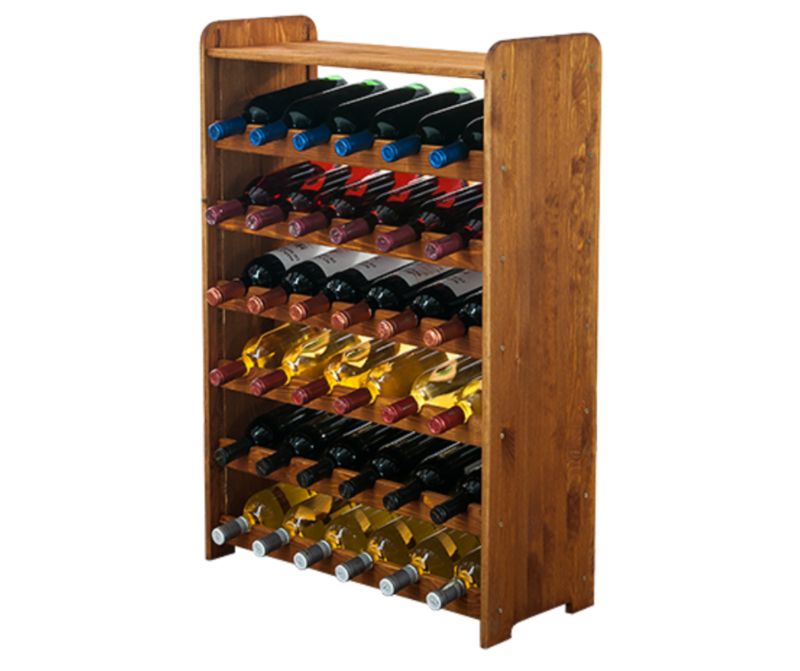 Stojak na wino MODO24 drewniany na 36 butelek olcha 1 szt.