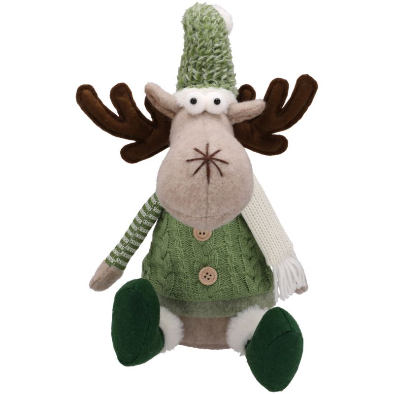 Skrzat świąteczny JUMI renifer łoś gnom na święta dekoracja figurka 1 szt.