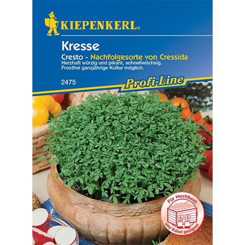 Rzeżucha (Pieprzyca siewna) Cresto - Nasiona: Ilość w opakowaniu: 1 opak - GradinaMax