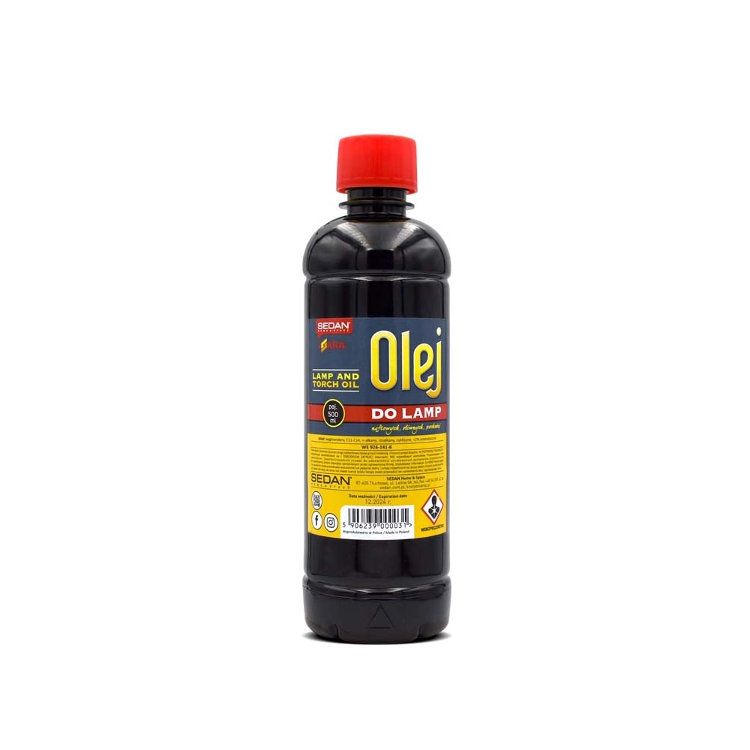 Olej do lamp naftowych - 500 ml