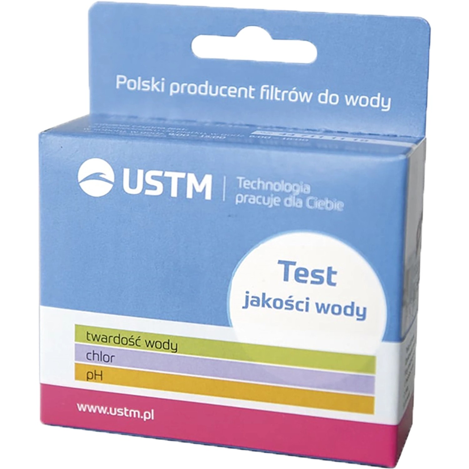 UST-M Testy jakości wody, twardość, PH, chlor