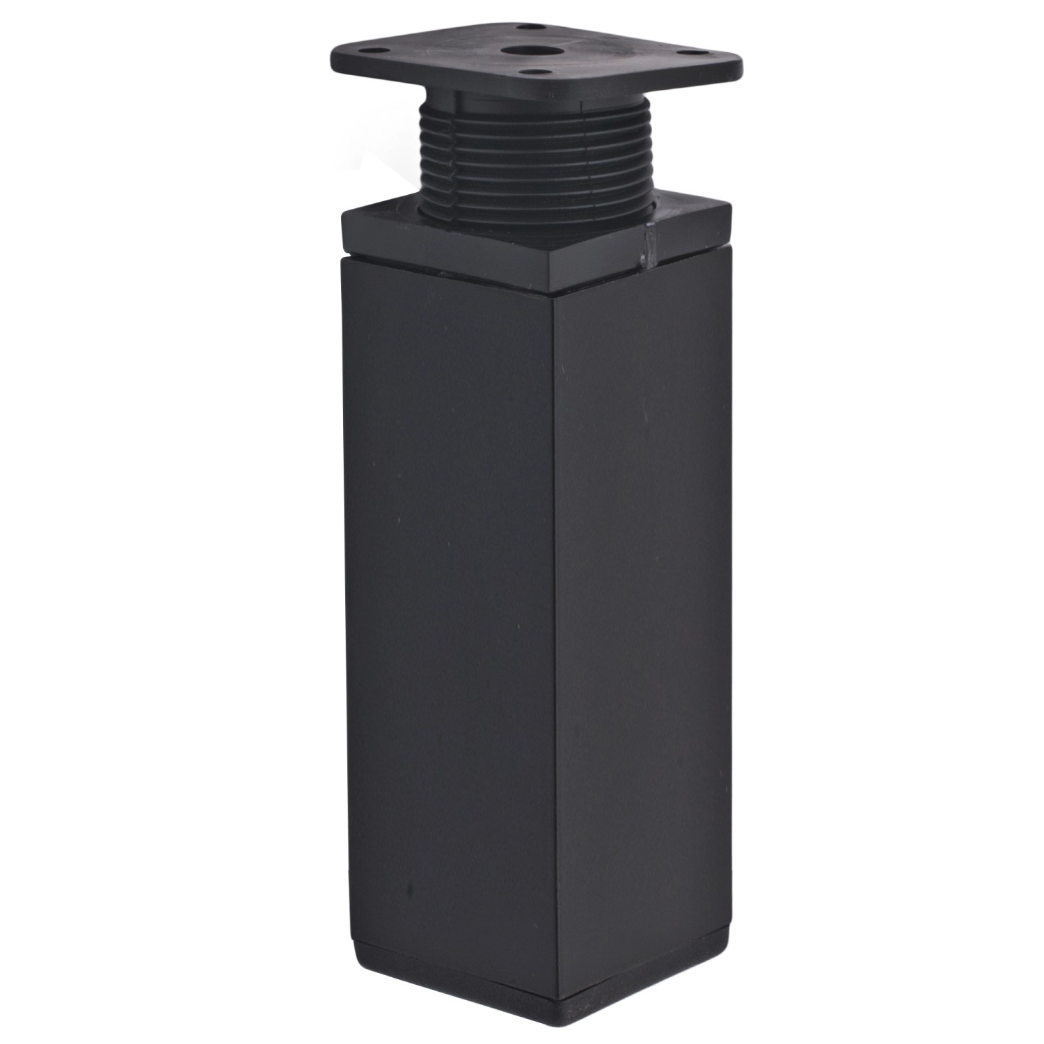 Hettich Noga do mebli czarna 4 cm x 4 cm x 15 cm