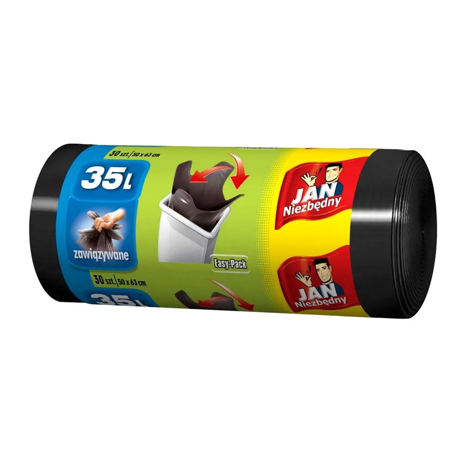 Jan Niezbędny Worki na śmieci Easy Pack 35 l 30 sztuk