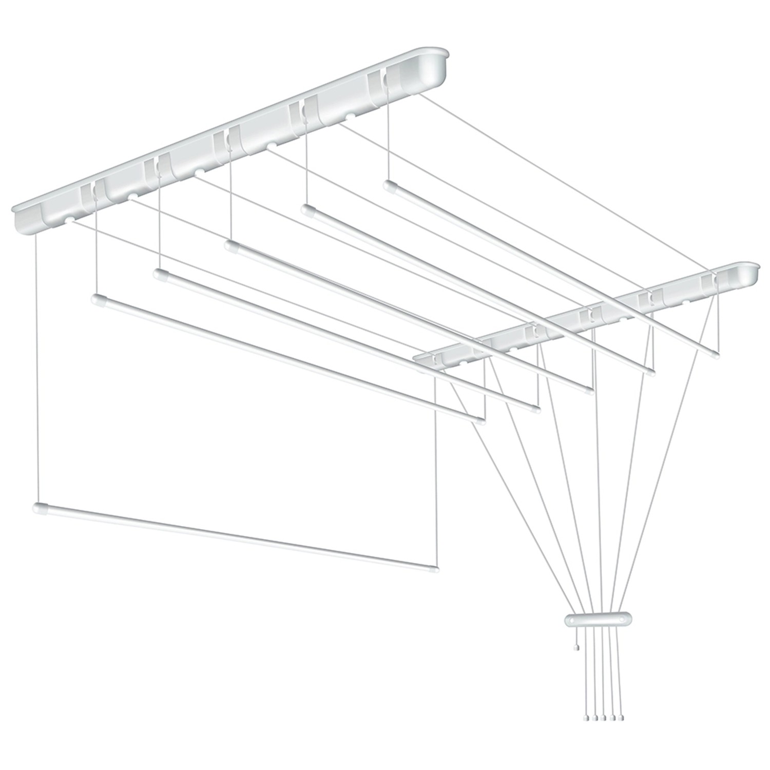 Sepio Suszarka łazienkowa sufitowa 6 x 200 cm