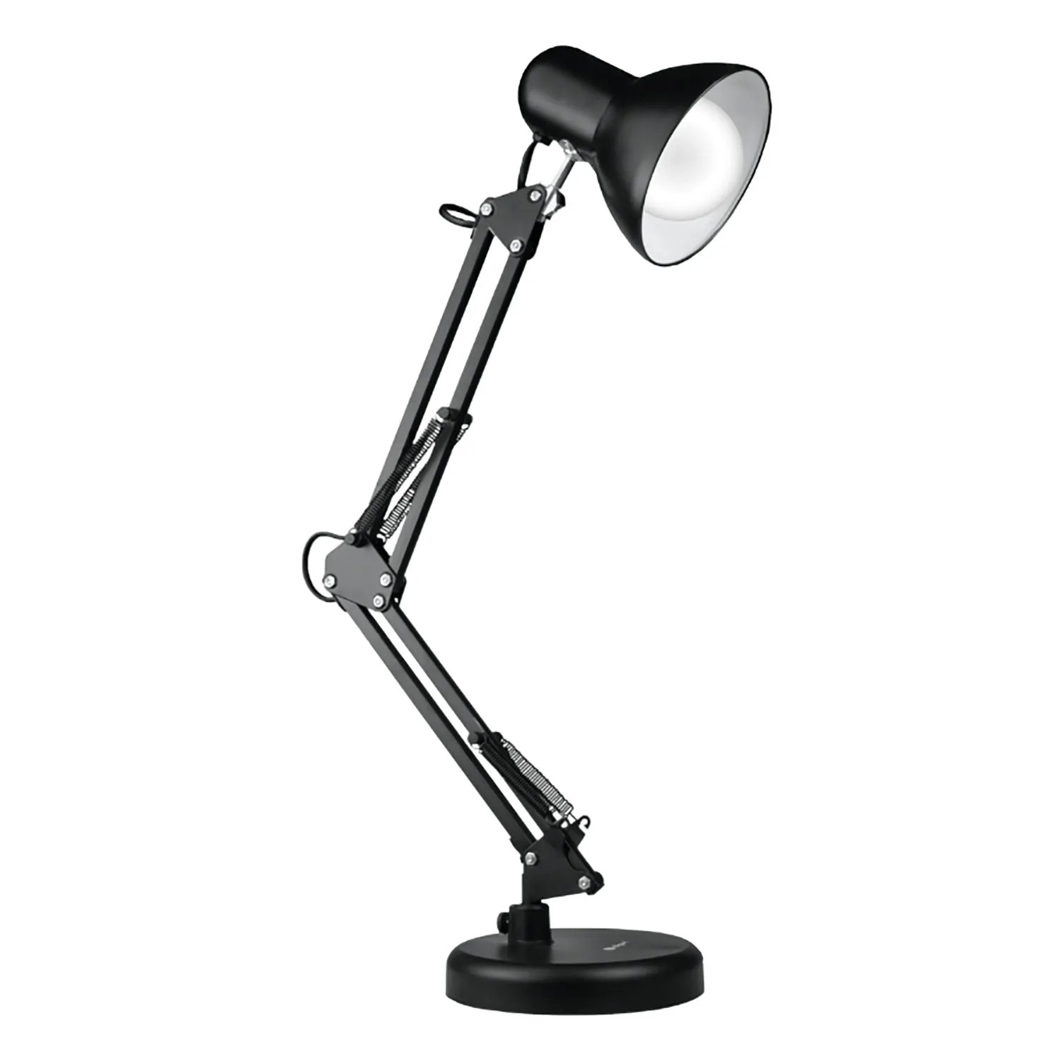 DPM Lampka biurkowa kreślarska składana 1xE27 40W czarna