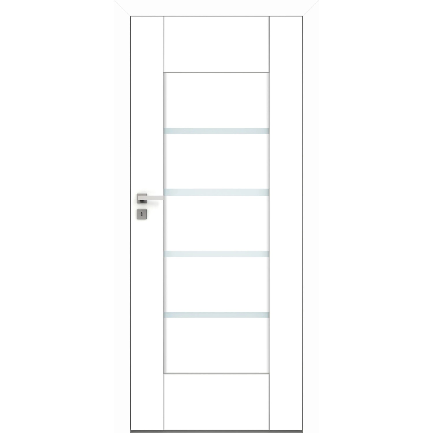 DRE Skrzydło drzwiowe Largo alpejska biel pokojowe 80P