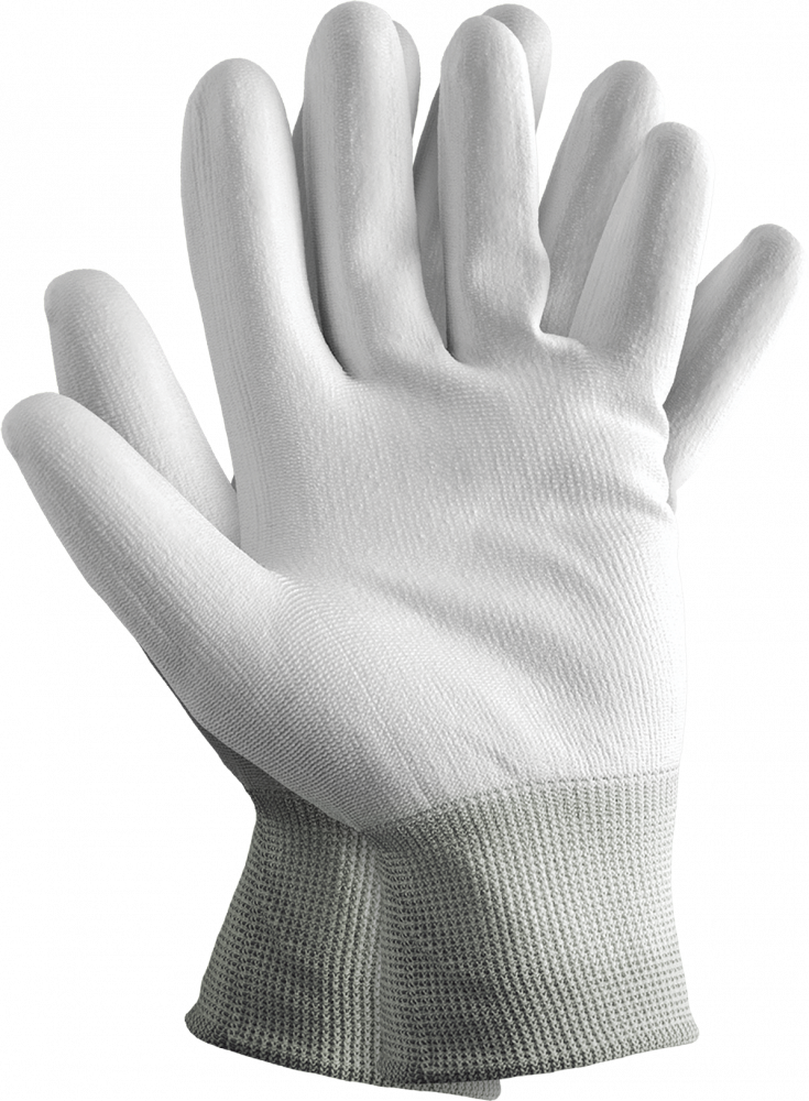 Rękawice robocze Reis, Rtepo WW, powlekane, rozmiar 10, biały