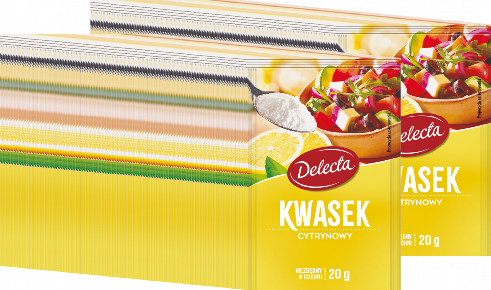 100x Kwasek cytrynowy Delecta, 20g