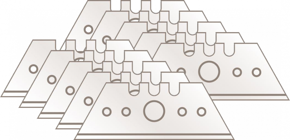 Ostrze do noża bezpiecznego Martor Secunorm 300 Mizar, 10 sztuk