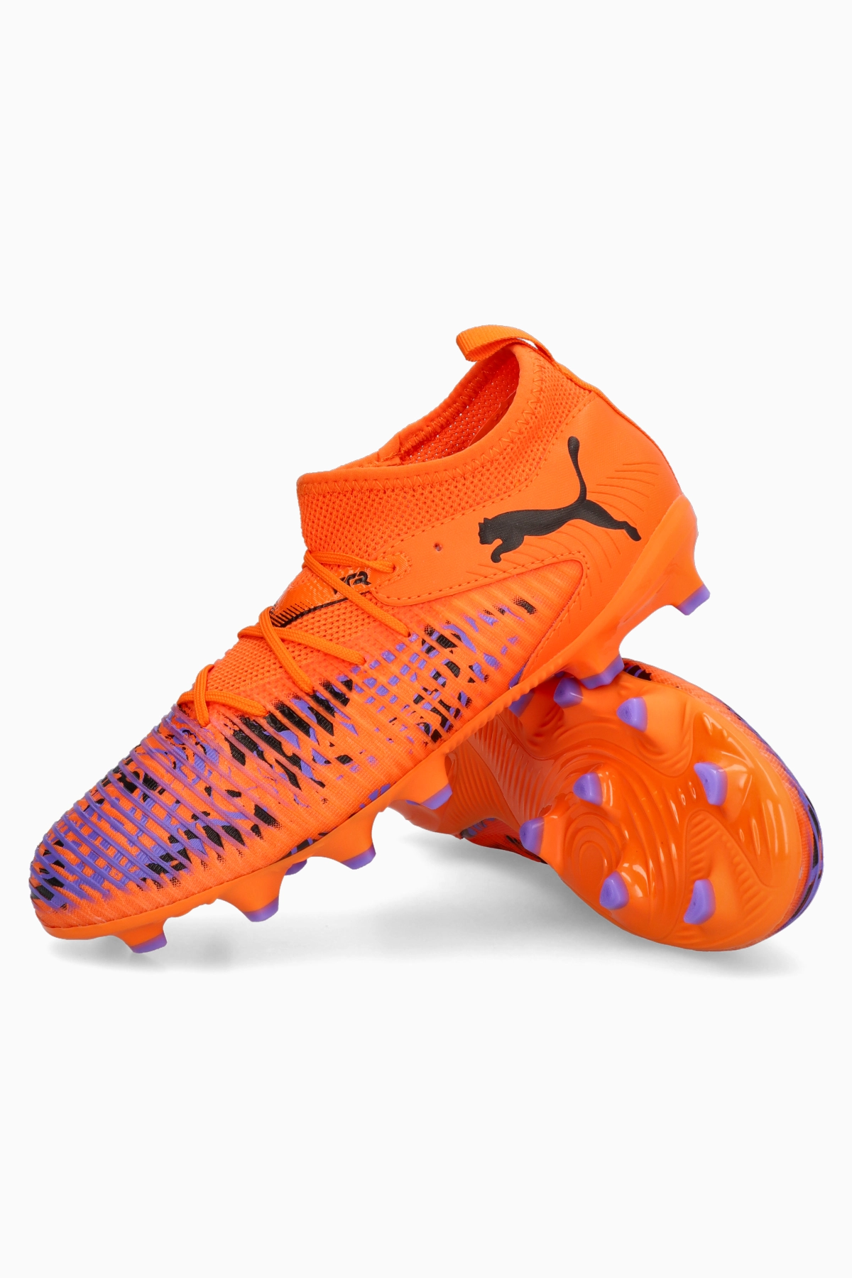 Korki Puma Future 8 Match Creativity FG/AG Junior - Czerwony