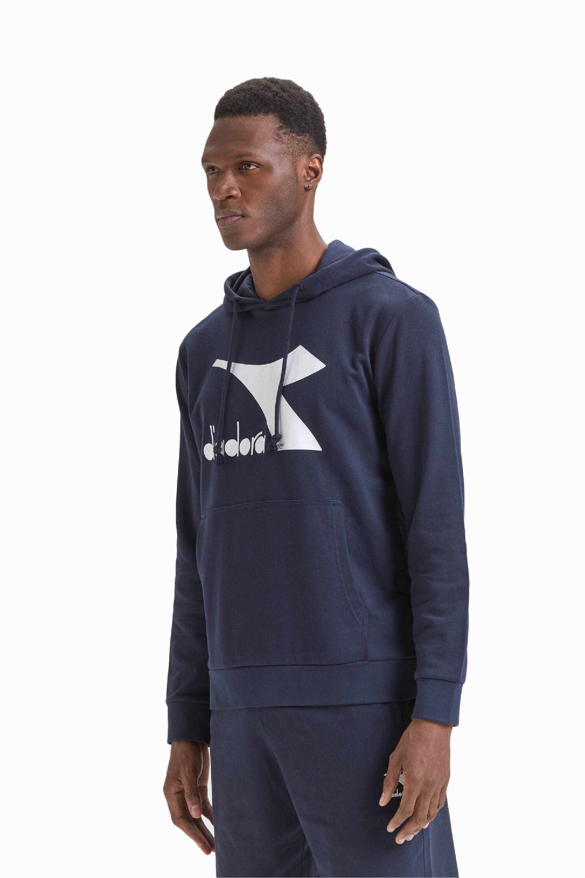 Bluza z kapturem Diadora Chromia - Granatowy