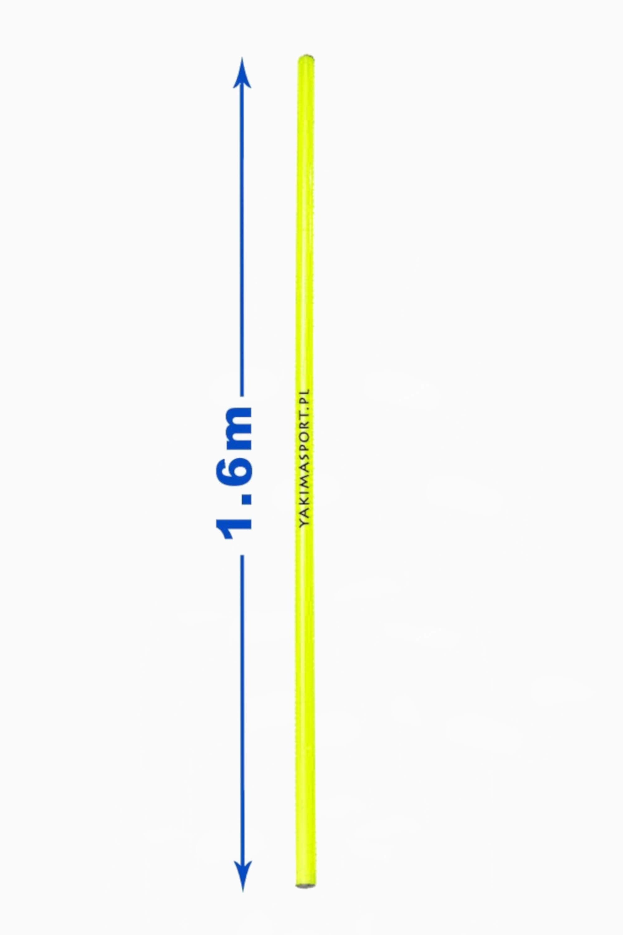 Laska tyczka treningowa Yakimasport - Żółty