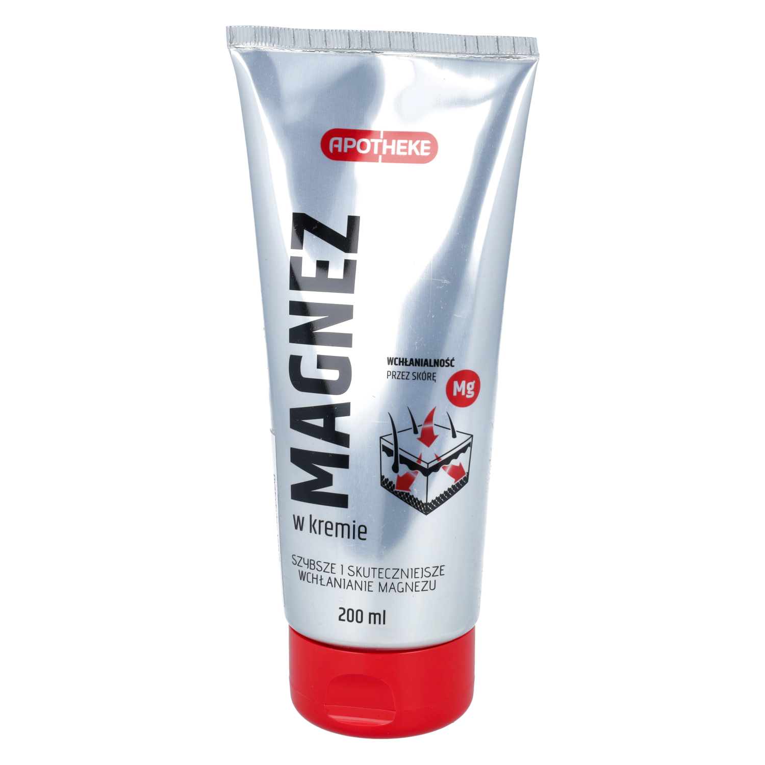 Bioxon - apotheke, magnez w kremie, 200 ml