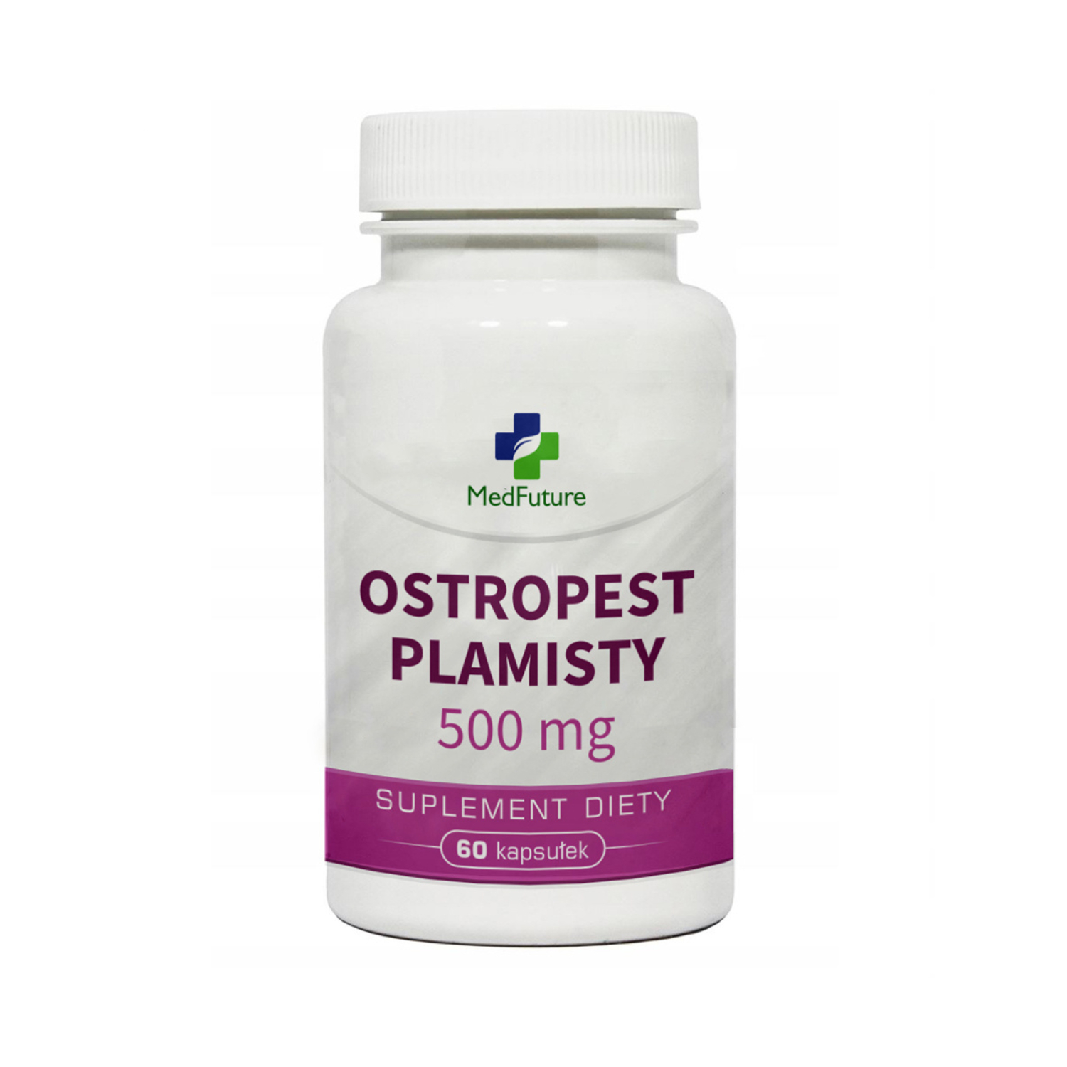 Medfuture ostropest plamisty 500 mg, 60 kapsułek