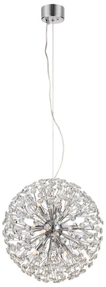 Markslöjd Bolid lampa wisząca 9x20W chrom/kryształ 108101