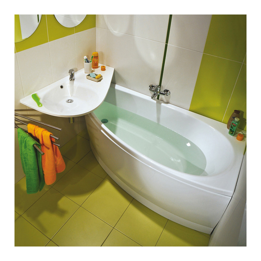 Ravak Avocado A obudowa do wanny 150 cm prawa biała CZS1000A00