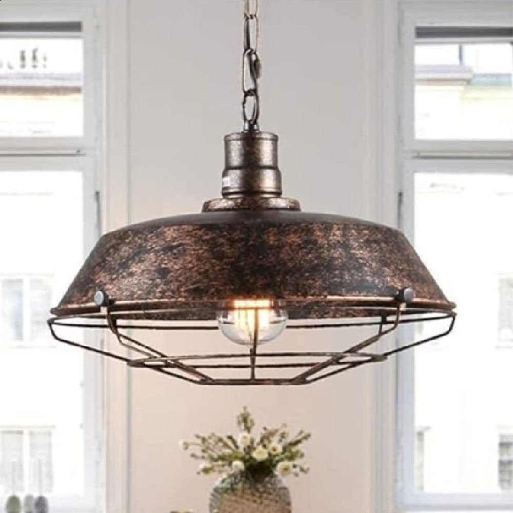 Abigali Retro lampa wisząca 1x8 W miedź ABIGALI-PLE27 - Wysyłka w 24h