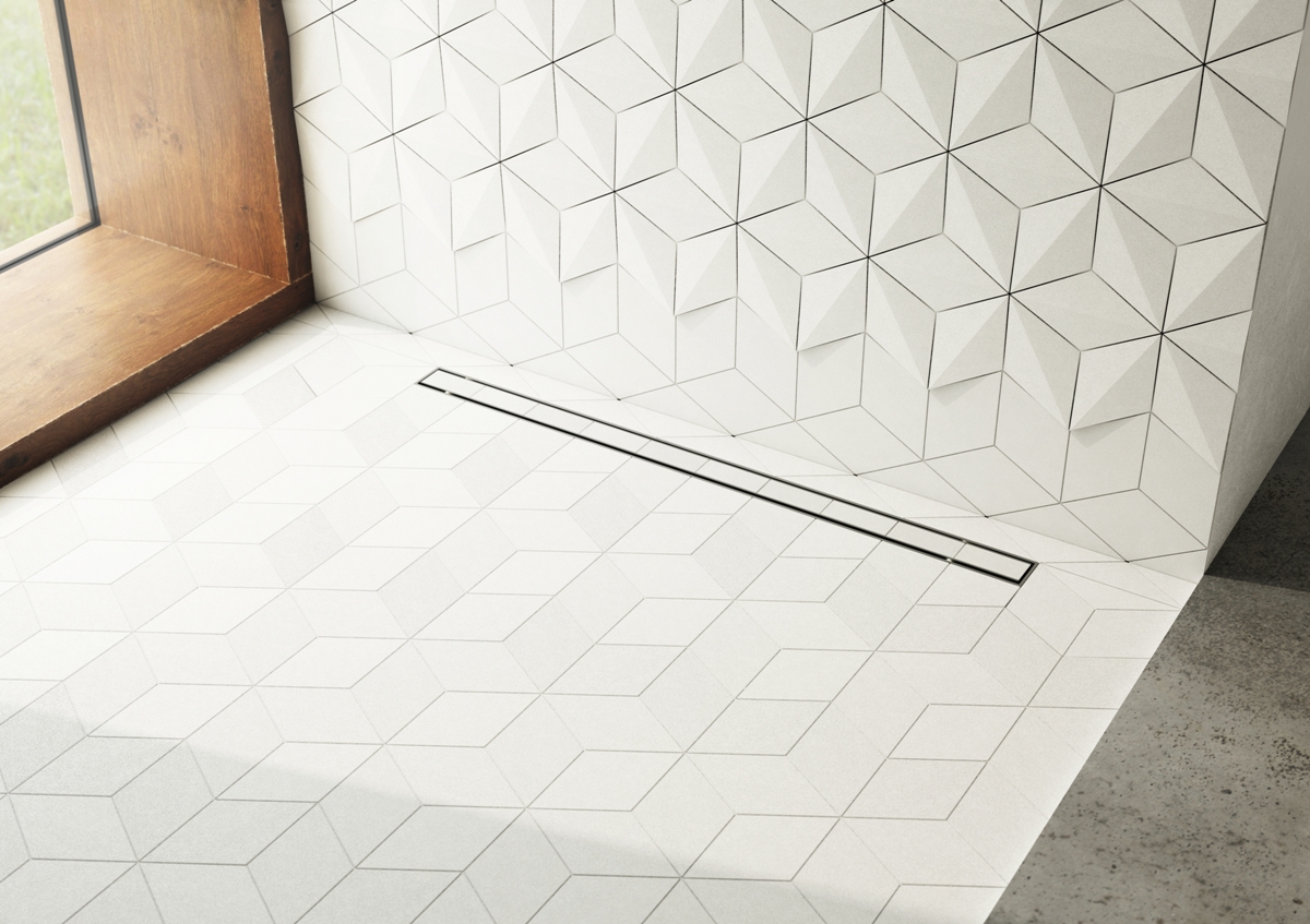 Schedpol Slim Lux odpływ liniowy 70 cm z rusztem do zabudowy OLP70/SLX