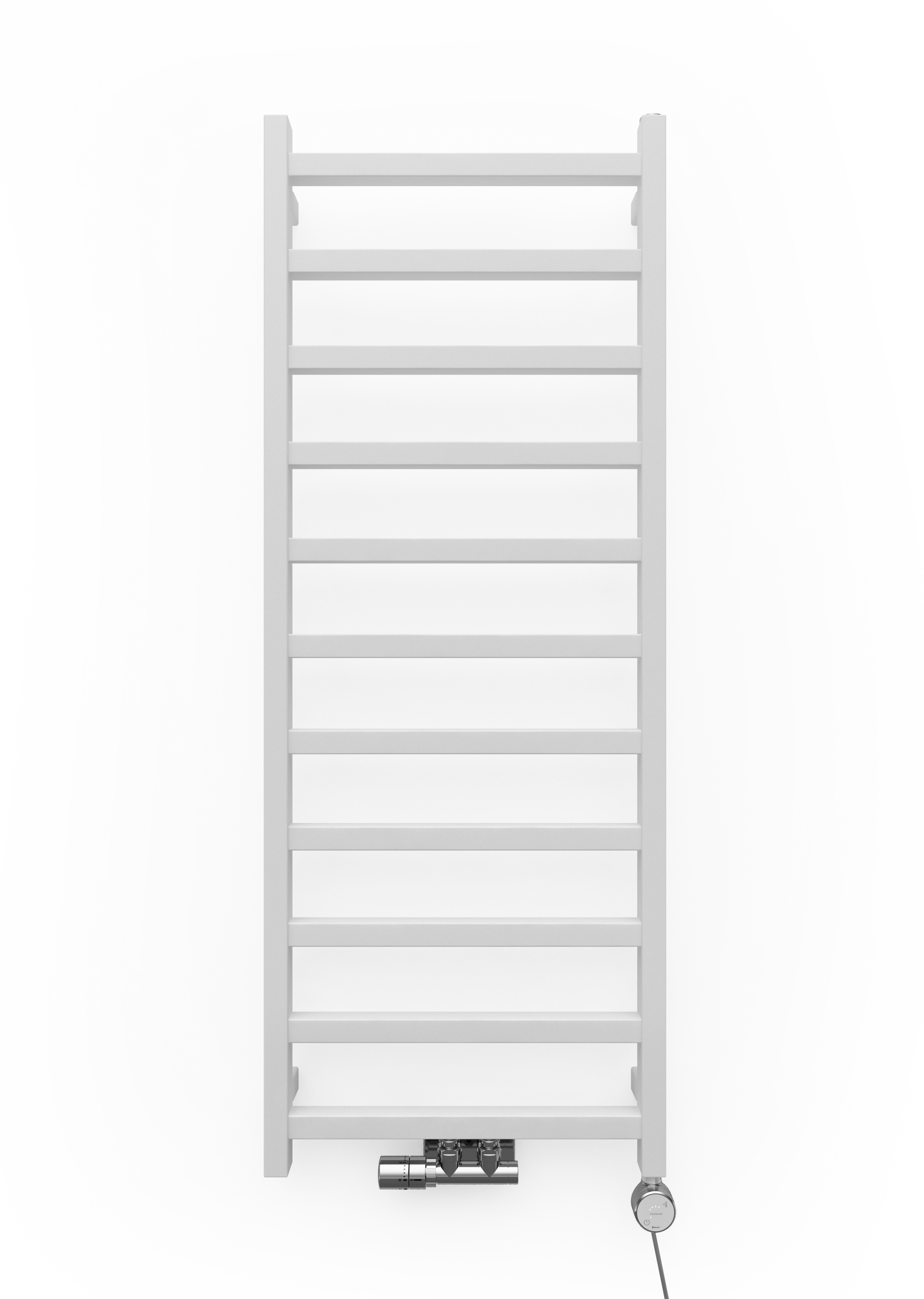 LaVita Lungo grzejnik łazienkowy dekoracyjny 96x50 cm biały