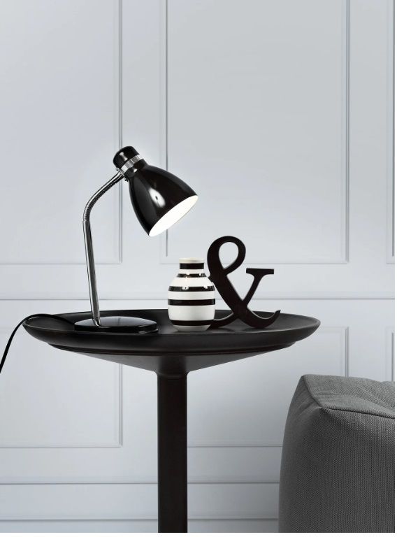 Nordlux Cyclone lampa biurkowa 1x15 W czarna 73065003