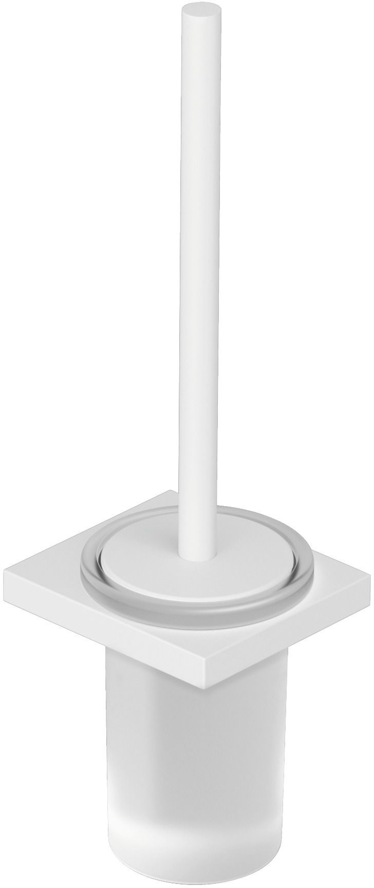 Kludi Vela C szczotka toaletowa z rączką ścienna biały mat 3197453 - Wysyłka w 24h