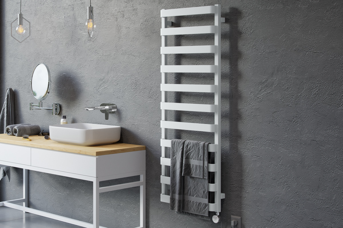 Excellent Meteor grzejnik łazienkowy dekoracyjny 137x50 cm biały GREX.ME137.WH