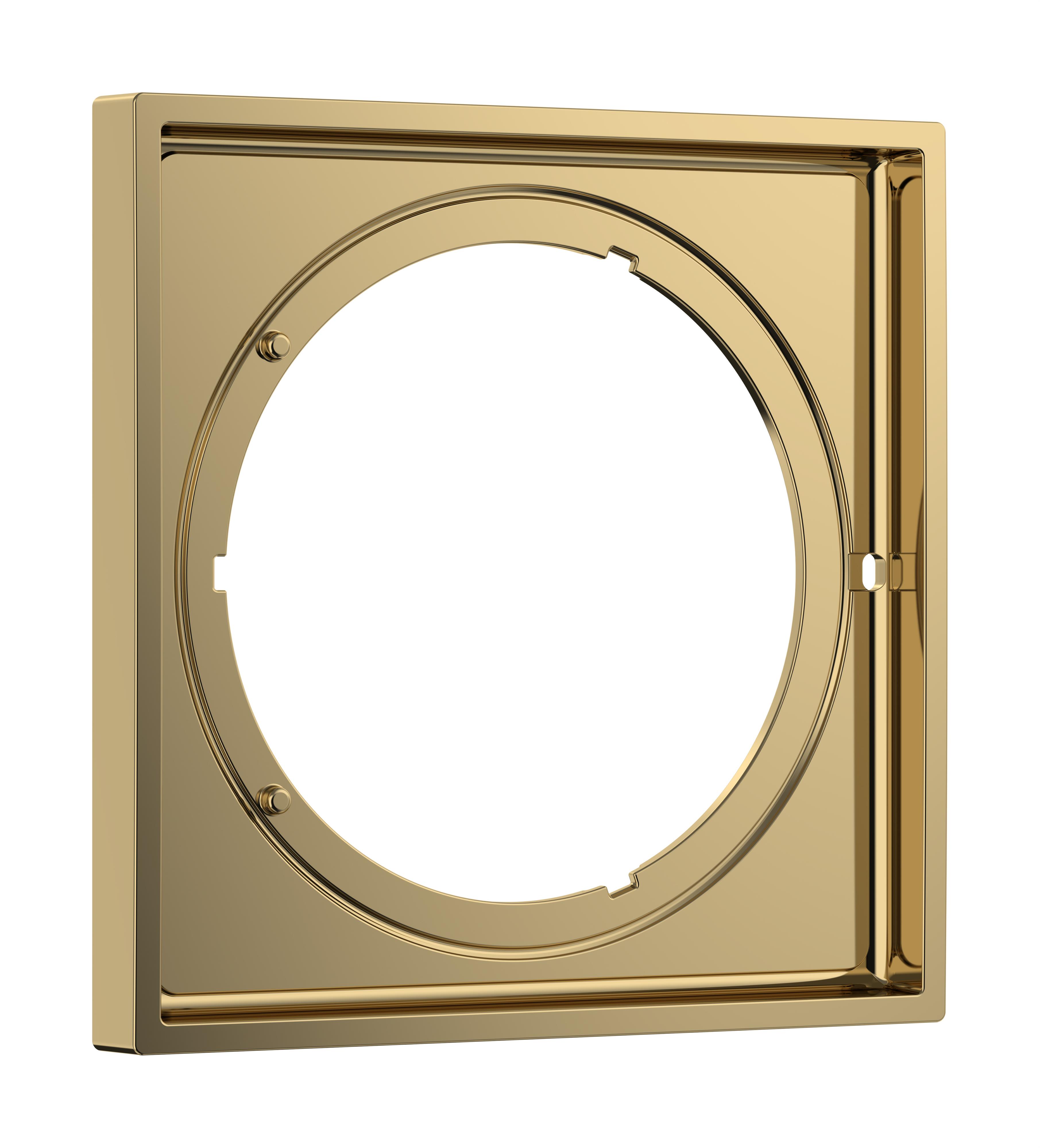 Hansgrohe ShowerSelect Comfort E rozeta przedłużająca złoty optyczny polerowany 13612990