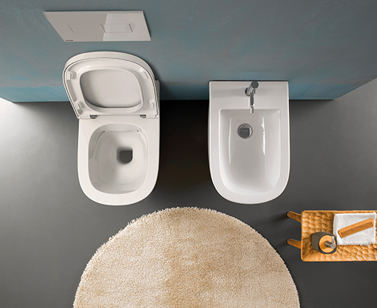 Globo Stockholm miska WC wisząca biała LAS04.BI