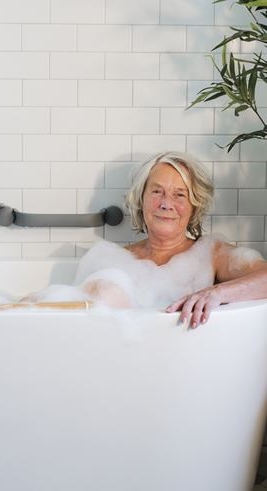 Etac Flex uchwyt 30 cm dla niepełnosprawnych szary wulkaniczny 81707310