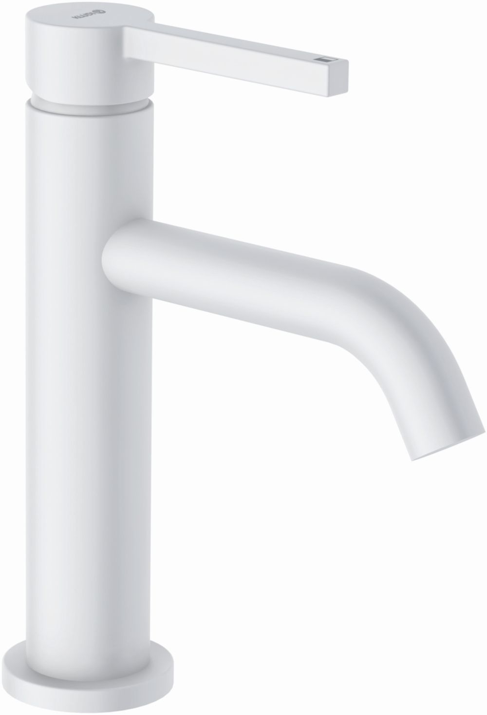 Kludi Nova Fonte Pura bateria umywalkowa stojąca biały mat 202885315