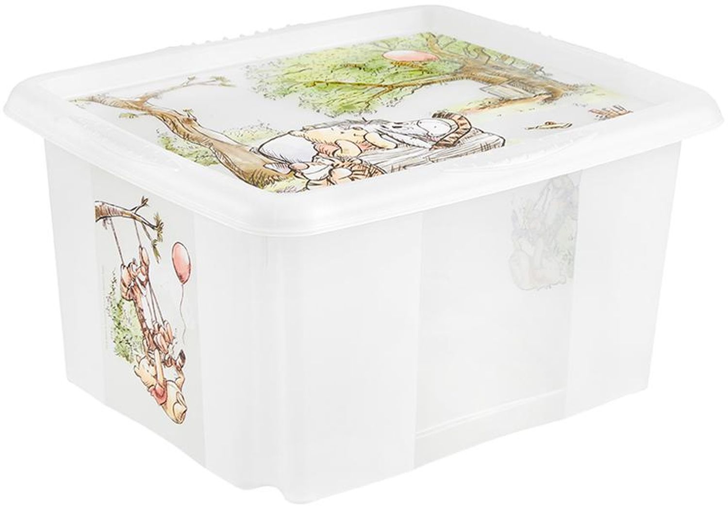 Keeeper Karolina pojemnik do przechowywania 24 l Kubuś Puchatek transparent 1223700123800