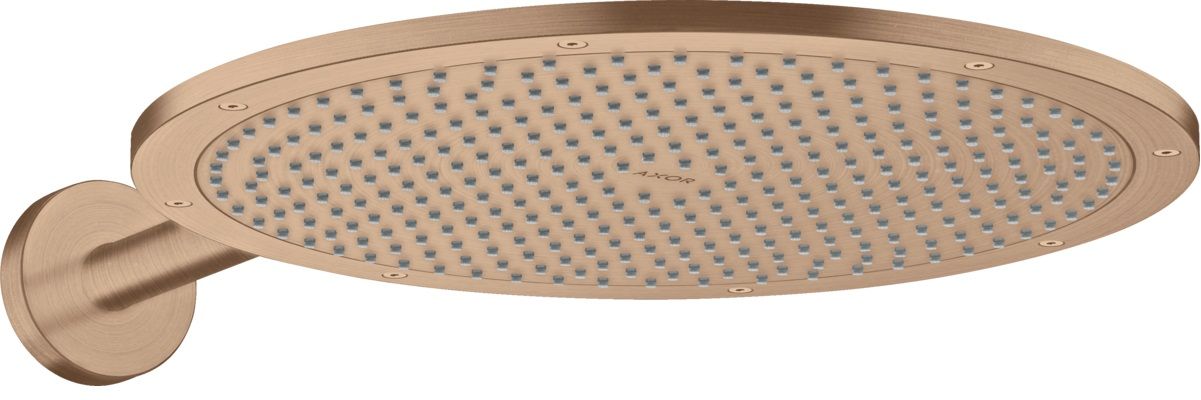 Axor ShowerSolutions deszczownica 35 cm okrągła czerwone złoto szczotkowane 26034310