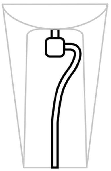 Catalano syfon do umywalki rurowy biały 0454510001 - Wysyłka w 24h