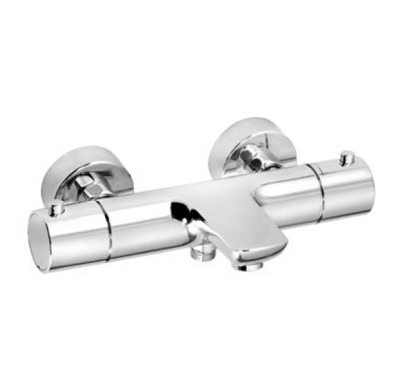 Kludi Objekta bateria wannowo-prysznicowa ścienna termostatyczna chrom 352010538