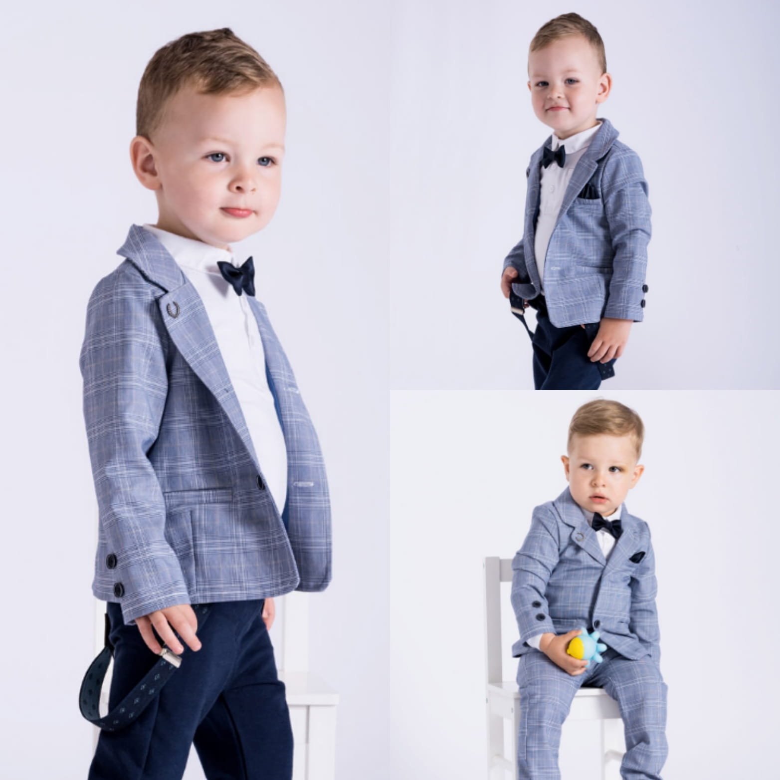 LaFerio Sorento Marynarka do chrztu dla chłopca