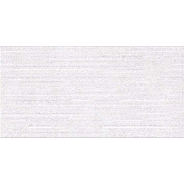 Płytka ścienna VIDAL white structure satin 8mm 29,8x59,8 #549 gat. I