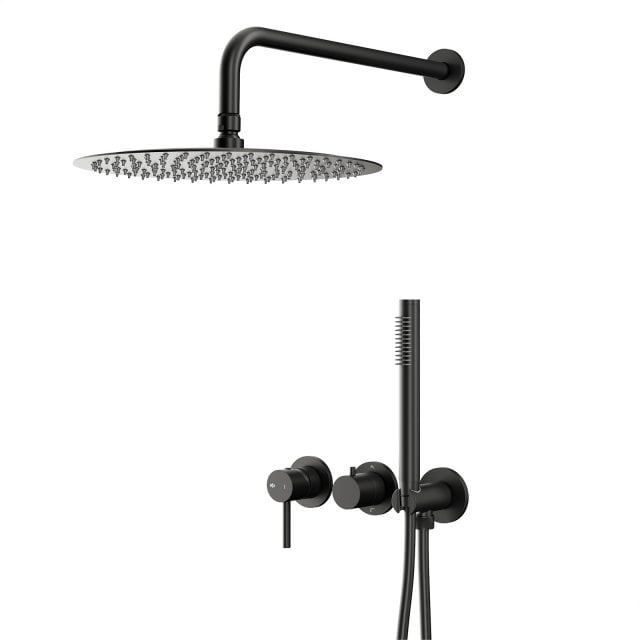 KFA Zestaw prysznicowy MOZA podtynkowy z baterią 3-otworową 2-funkcyj