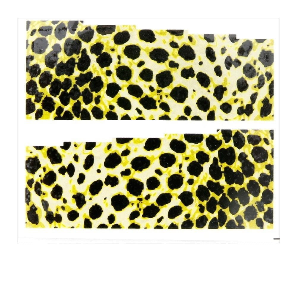 Naklejki wodne do paznokci arkusz 6,5 x 5,5 cm na 10 palców yb Nr 714