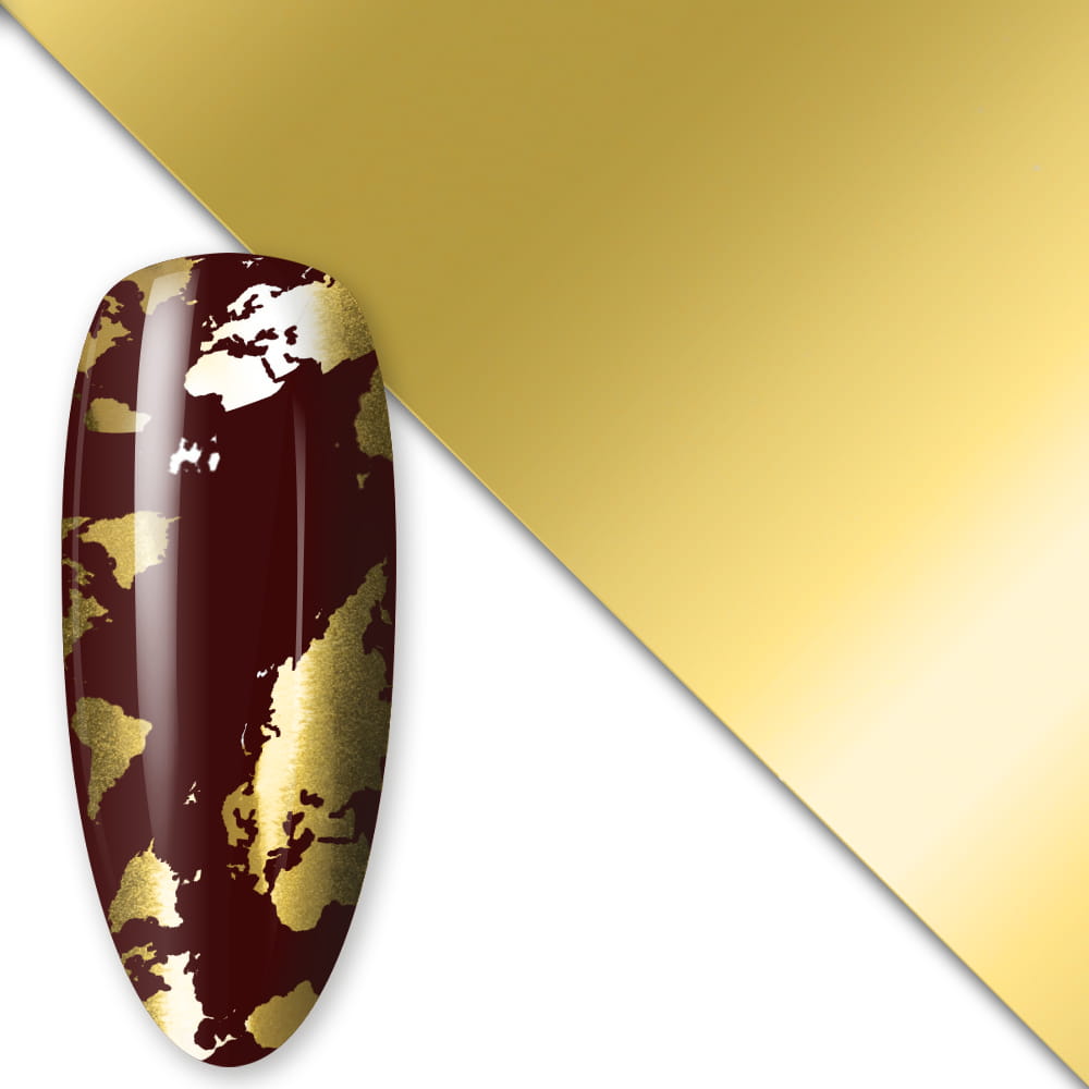 Folia transferowa do paznokci 80 cm Glass nr 1