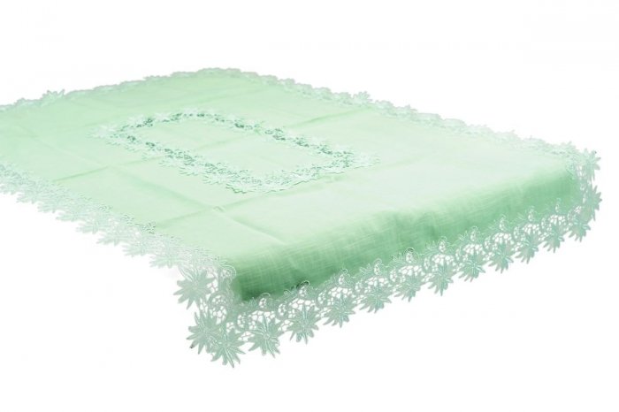 Obrus gipiurowy 110x160 wz. 606 Kolor: Pistacjowy