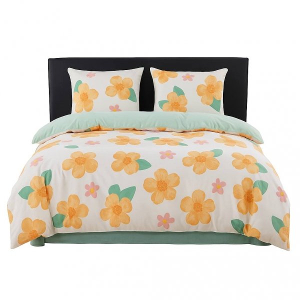 Pościel dwustronna bawełna satynowa 160x200 - wz. QM-16688