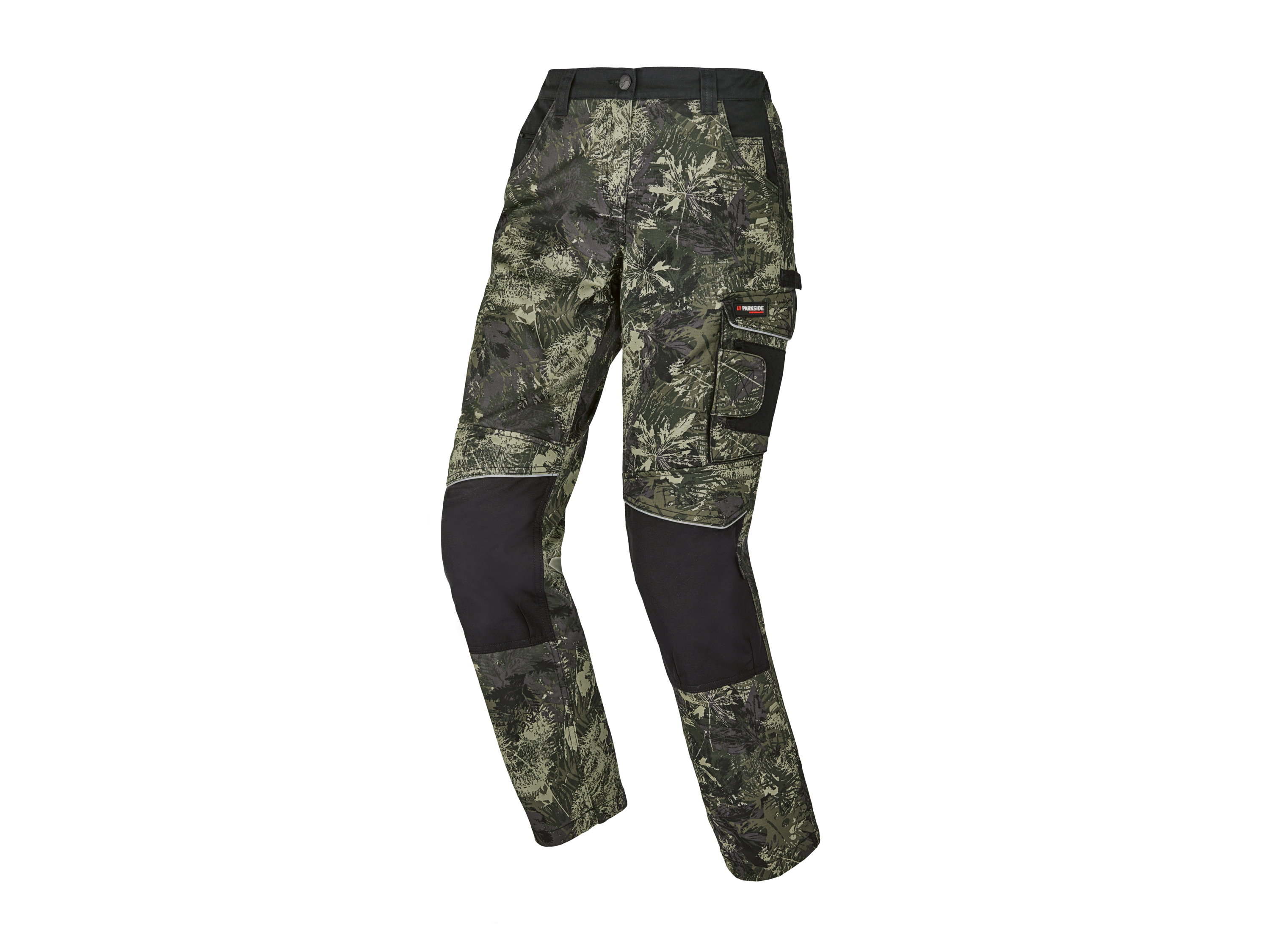 Parkside Performance Spodnie robocze damskie, hydrofobowe Zielony/czarny, 40
