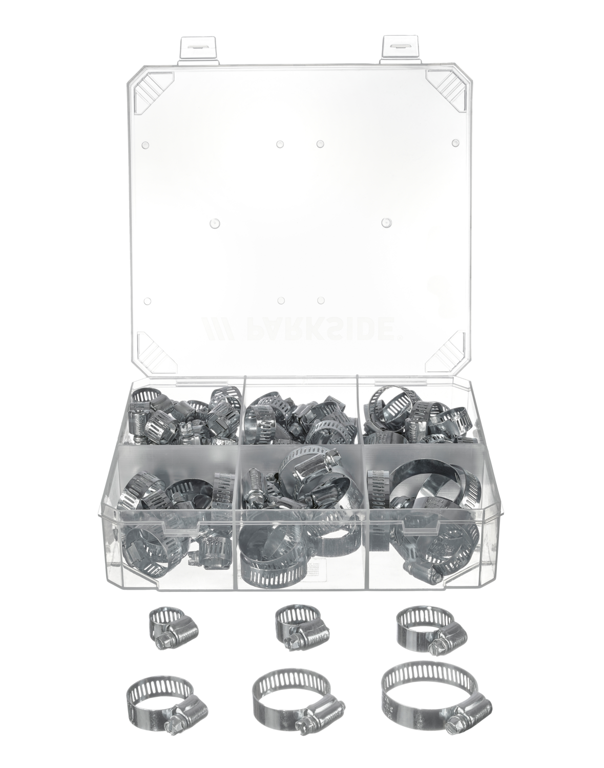 Parkside Asortyment drobnych części Zestaw opasek zaciskowych