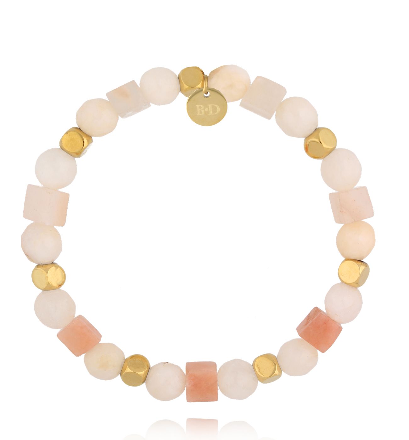 Bransoletka z awenturynami i jadeitami BSC2324