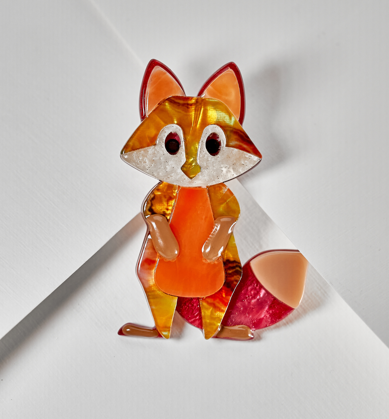 Broszka z szopem Ollie BRZA0034 - By Dziubeka