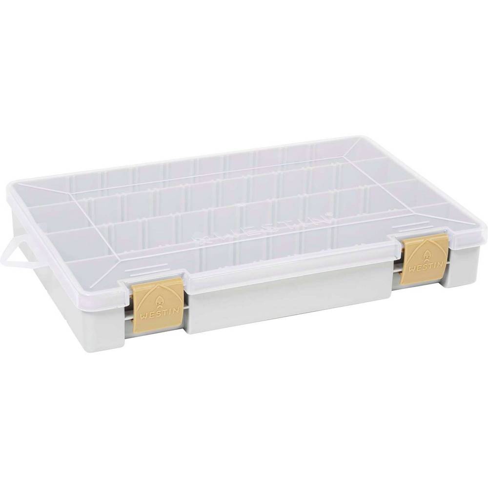 Westin Pudełko W3 Game Tackle Box Grey/Clear 27,5x18,5x4,5cm
