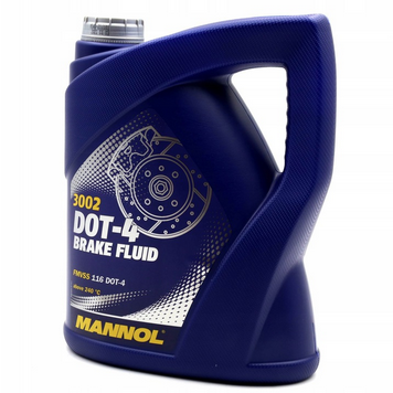 MANNOL PŁYN HAMULCOWY DOT4 5L - Petrostar